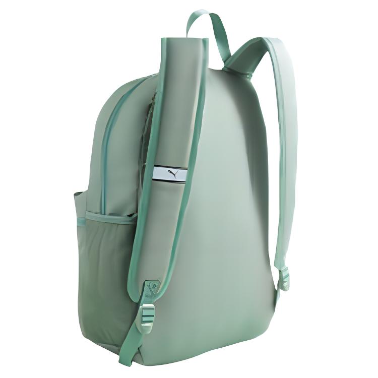 New PUMA Fabric Backpack Regular Unisex Light Green Gray 079943-05