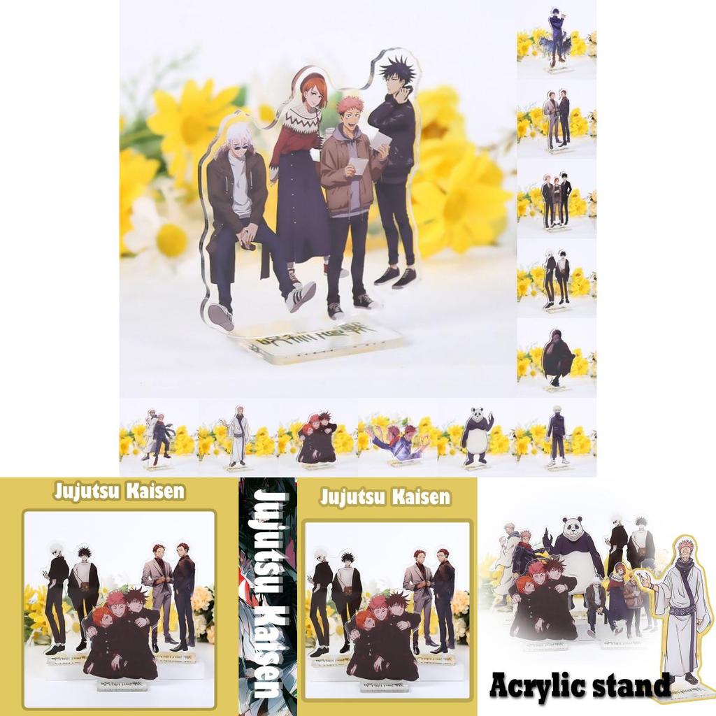 Charming Cartoon Character Decorative Acrylic Human-shaped Stand-up Sign For Collectors