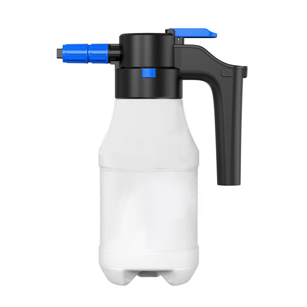 1.5l Electric Car Wash Foam Sprayer Watering Can Usb Rechargeable High Pressure Wash Bottle For Car Body Interior Home Clea Q7j6