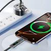 Digital Display 4 In 1 PD USB Type C Data Cable Fast Charging For iPhone 15 Samsung Xiaomi Redmi OPPO Cable Fast Charger
