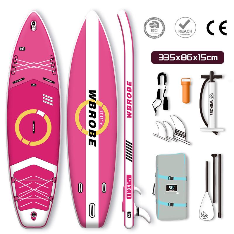 Professional Racing PVC Inflatable Stand-Up Paddleboard for Outdoor Use