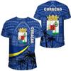 Republic of Curacao Flag T-shirt 2024 Summer Casual Fashion Graphic T Shirts Men Football Sports Autonomous Day Designer Clothes