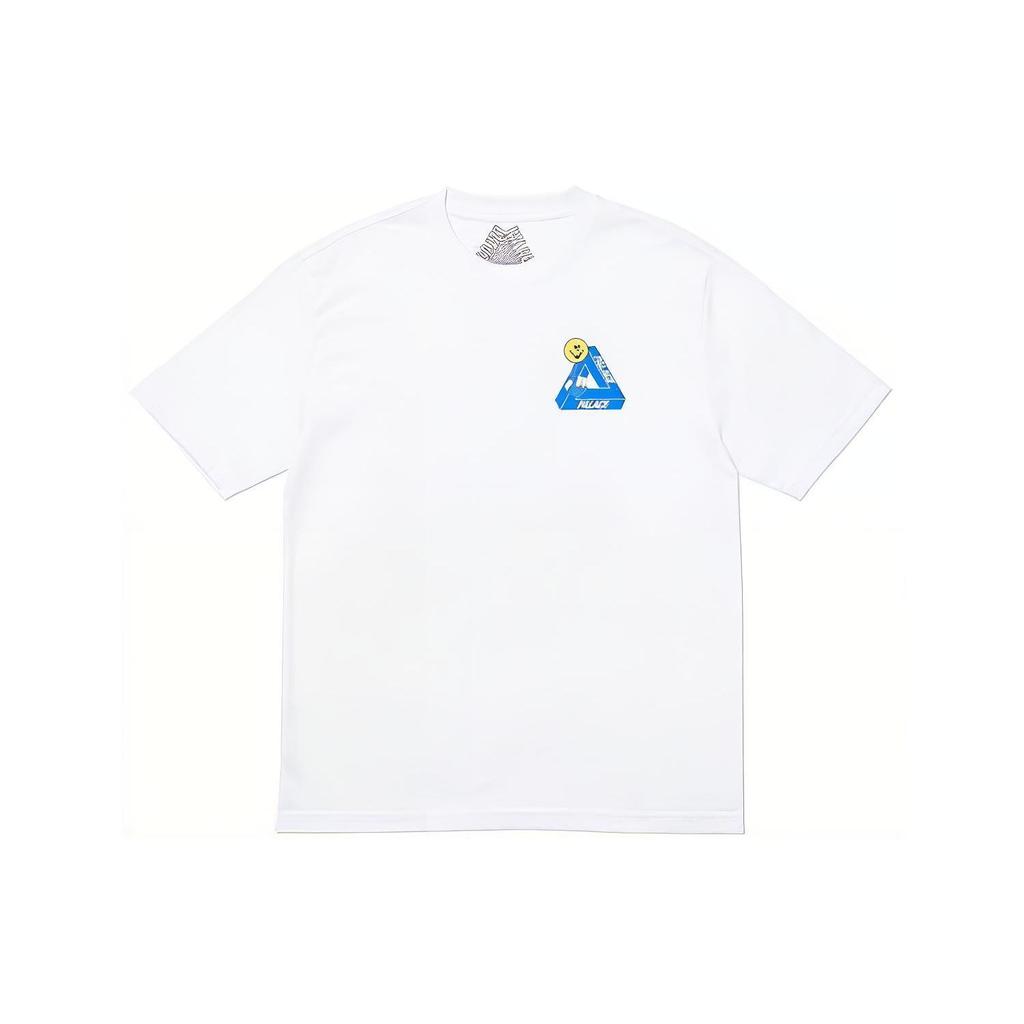 Palace Tri-Smiler T-Shirt White Men Tops P18TS100