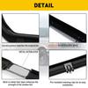 4PCS - For 1987 1997 F150 Ford F250 Door Window F350 Seal Belt Weatherstrip Kits