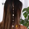 Sea Shell Hair Decorations for Photoshoots Seashell Charms Braids And Dreadlocks, Boho Beach Accessories Bohemian Jewelry Music Festivals Women Girls,