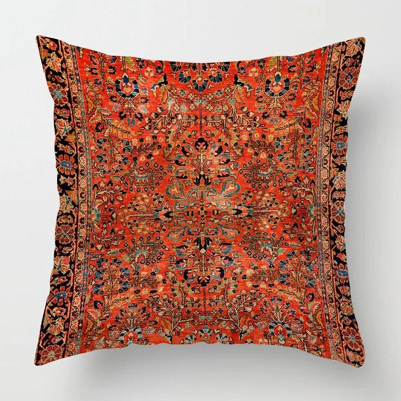 Moroccan Style Pillowcases with Complicated Patterns, Living Room Sofa Cushion Covers, Home Pillowcase Decoration