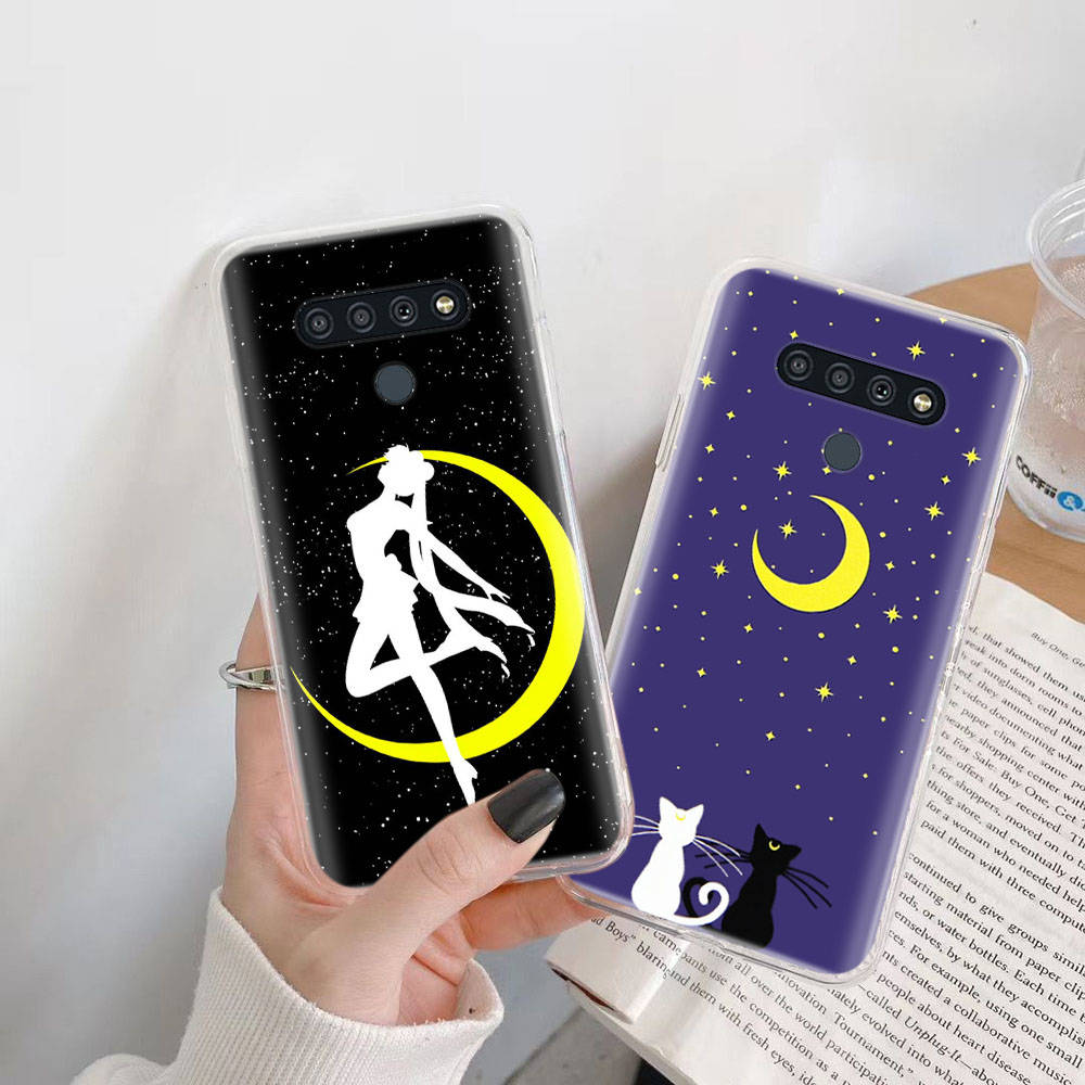 Sailor Moon TPU-Hülle für iPhone XR 7 8 14 15 11 12 13 X XS Pro Max Xiaomi Redmi 13C Hinweis 9 Samsung A22 S23 S24 Ultra Plus VIVO