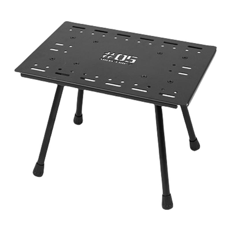 

Camping Folding Table Adjustable Height Table Portable Folding Chair Tactically Picnics Table for Backpacking Hiking