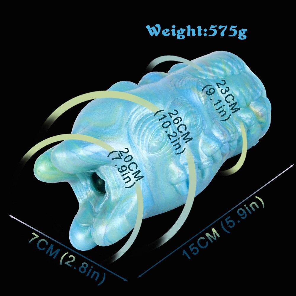 Masturbador masculino de silicona suave, taza de masturbación, juguete sexual para adultos, muñeca Vaginal de bolsillo, máquina sexual Gay para hombres