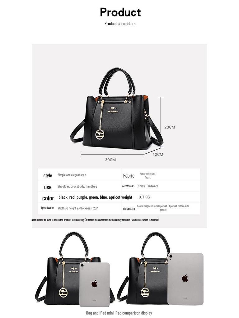 Modna damska torebka crossbody i na ramię na rok 2025 - Stylowa torebka w europejsko-amerykańskim designie