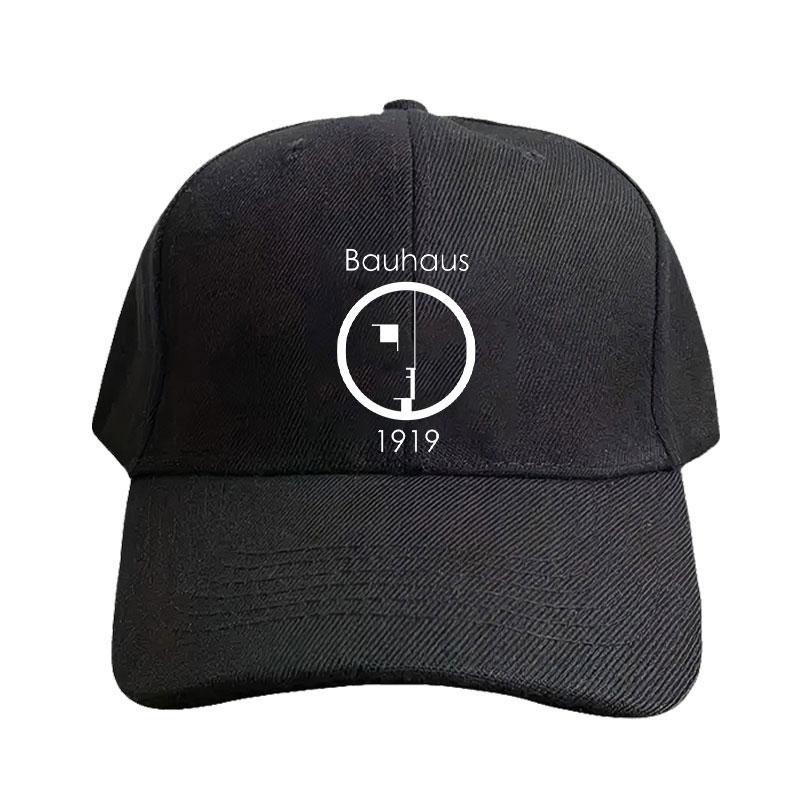 Bauhaus Music Baseball Cap Unisex Fashion Casual Gothic Rock and Roll Cotton Graphic Cap Adjustable Trucker Cap Hat