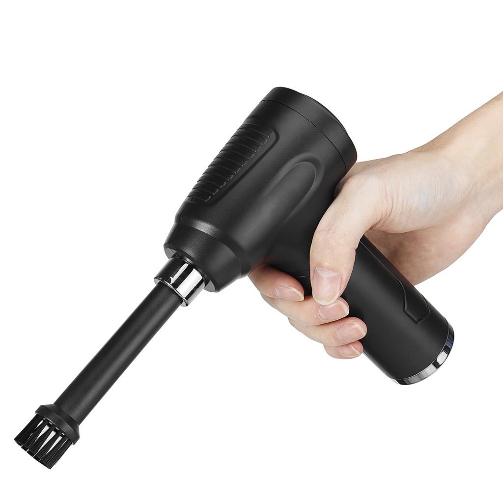 120W 2-in-1 Handheld Air Blower mini Cordless Keyboard Vacuum Cleaner Compressed Powerful Cleaning Electric Air Duster