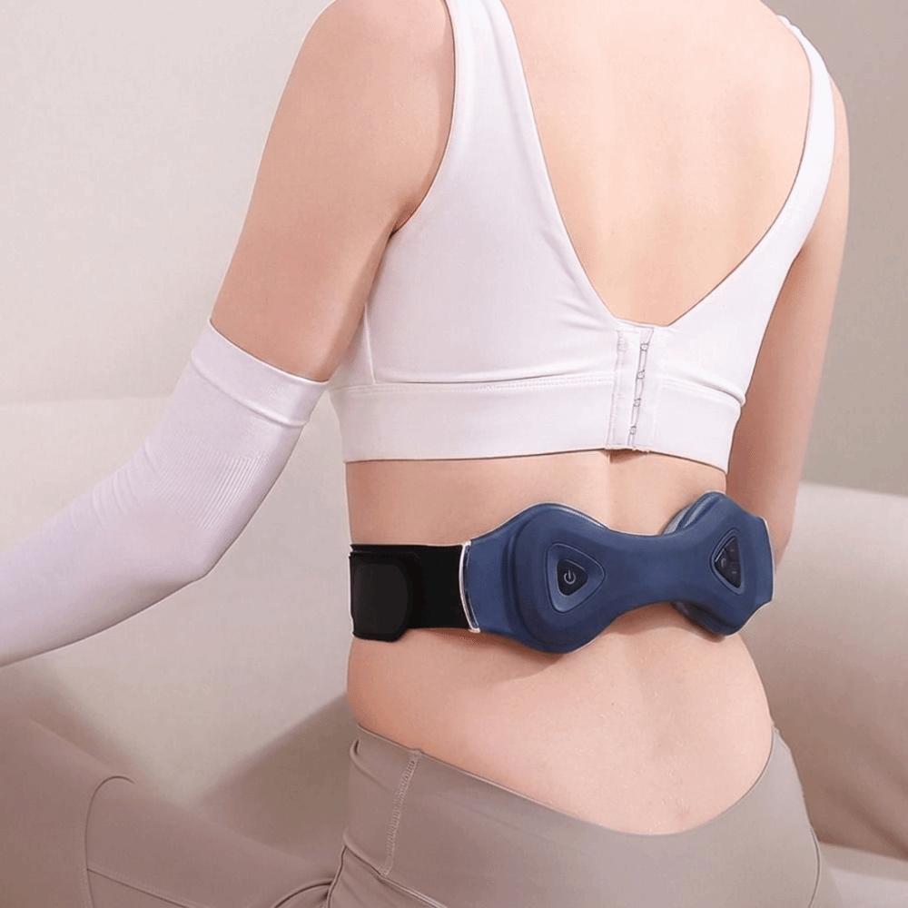 Smart Heating Waist Support Belt EMS Pulse EMS Pulse Massager Heating Waist Belt Outdoor Carry