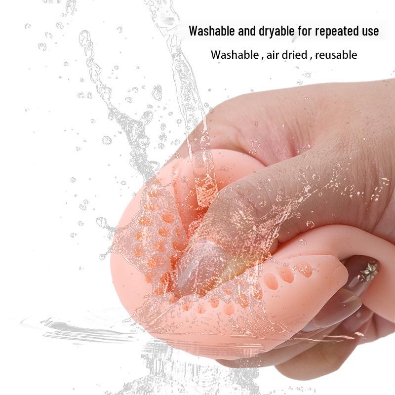 Silicone Toe Pad for Dance: Thick, Breathable, Shock-Absorbing Pointe Shoe Forefoot Protection.