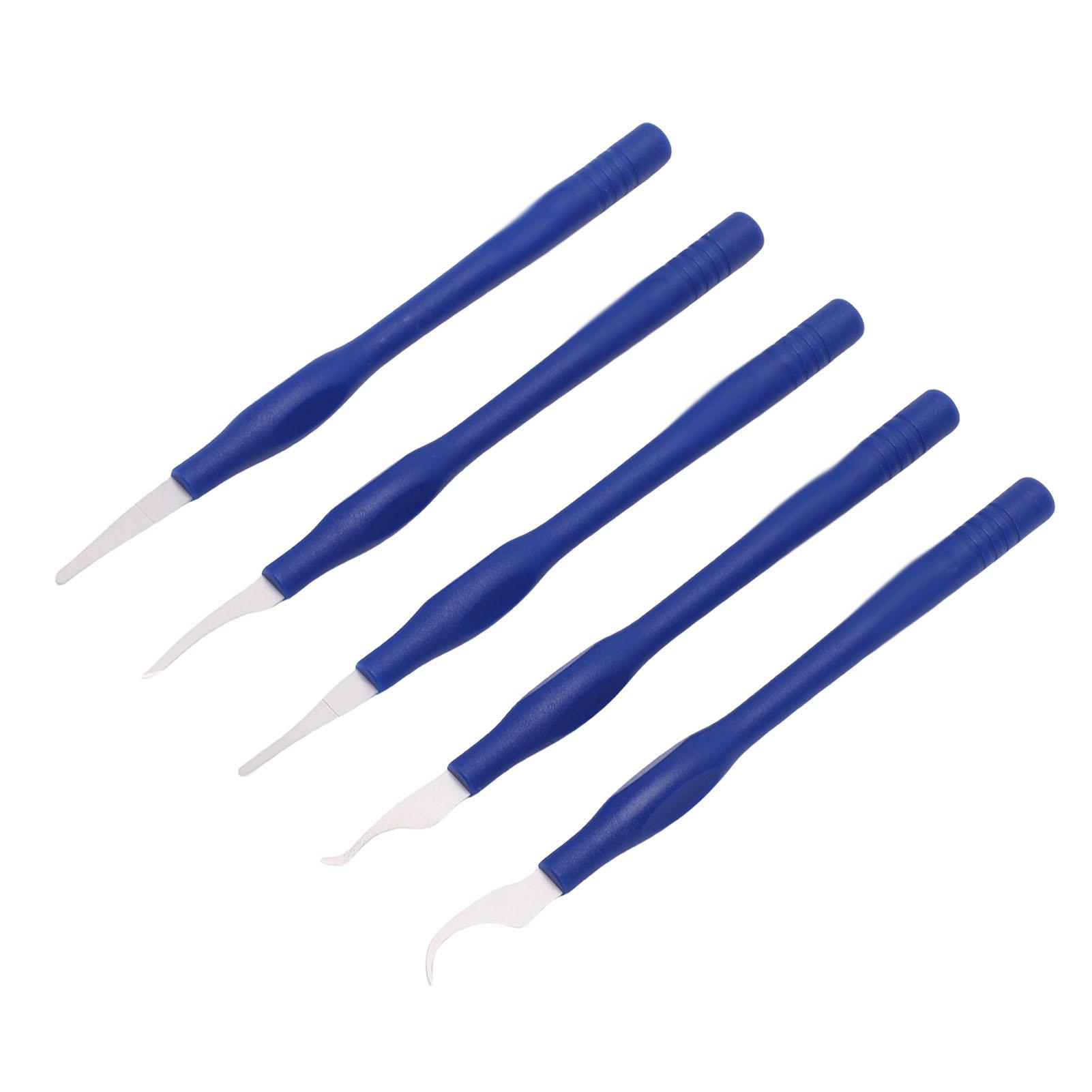 

5 in 1 IC Chip Repair Thin CPU Glue Remover Electronics Opening Pry Tools Motherboard Chip Disassembly Tool