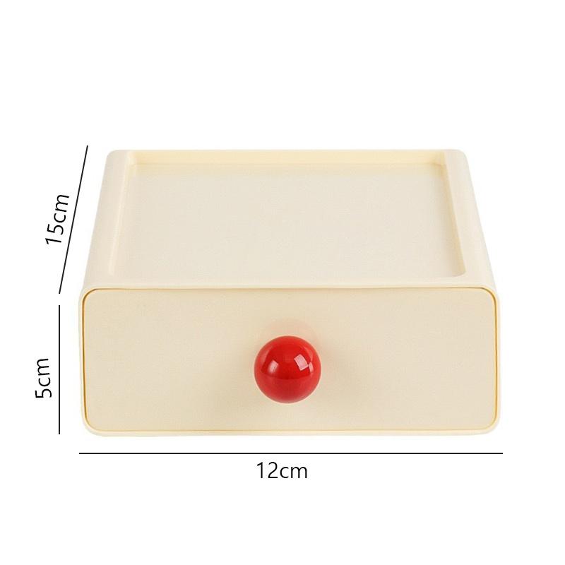 Multi-functional Desktop Drawer Storage Boxes Colorful Dopamine Stationery Cosmetics Sundry Box Home Desk Stackable Organizer