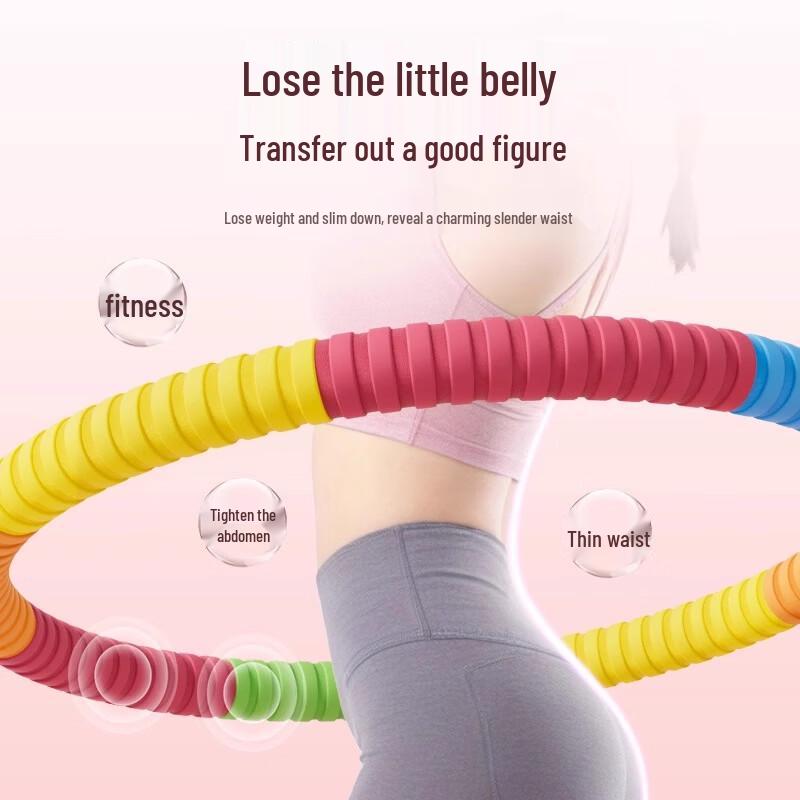 TLXT Weighted Fitness Hula Hoop with Padded Design