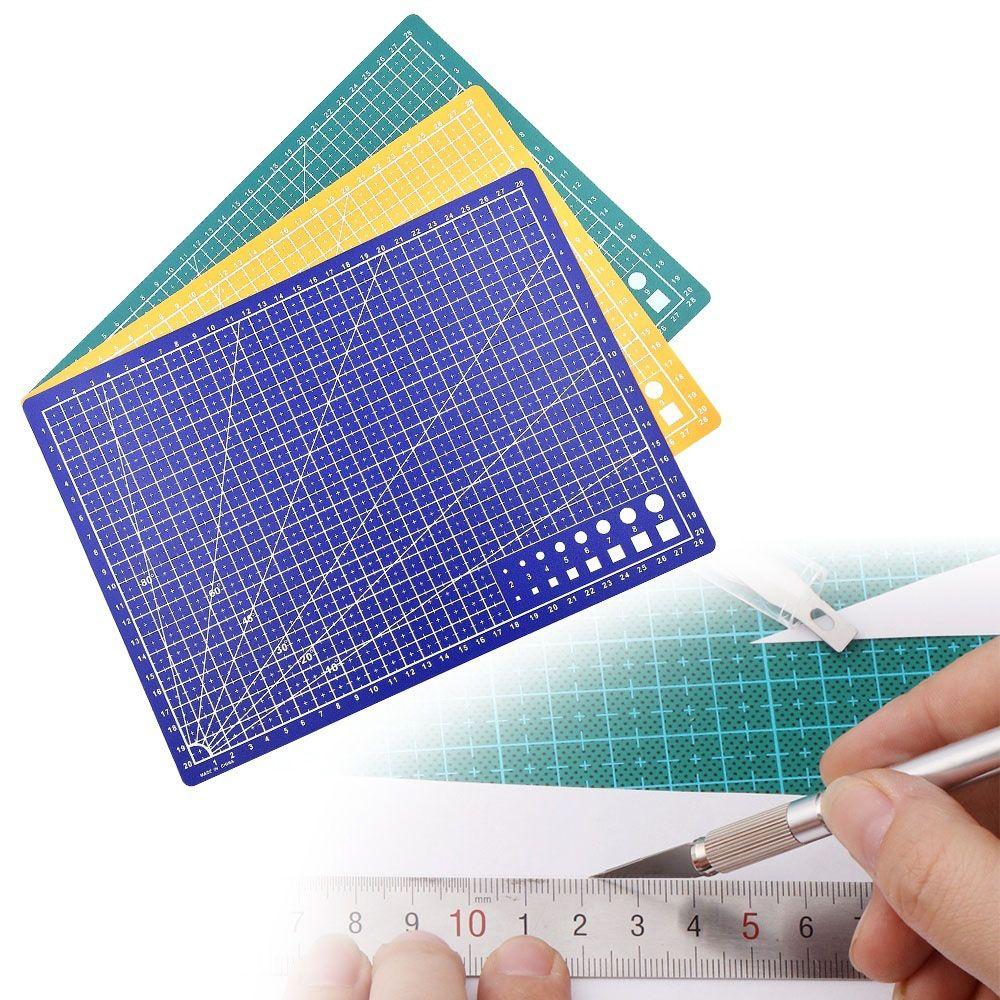 Durable Printed DIY Double-sided Grid Lines Self-healing Craft Manual Tool Cutting Pad Cutting Mat