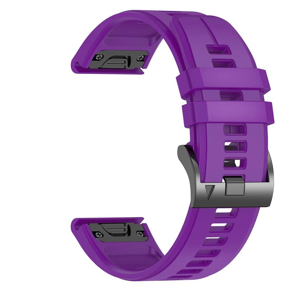 QuickFit 22mm 26mm Silicone Watch Band For Garmin Fenix 6 6X Pro 7X 7 8 E 5X 5 Plus Epix Gen 2 Forerunner 955 965 Tactix 8 Strap