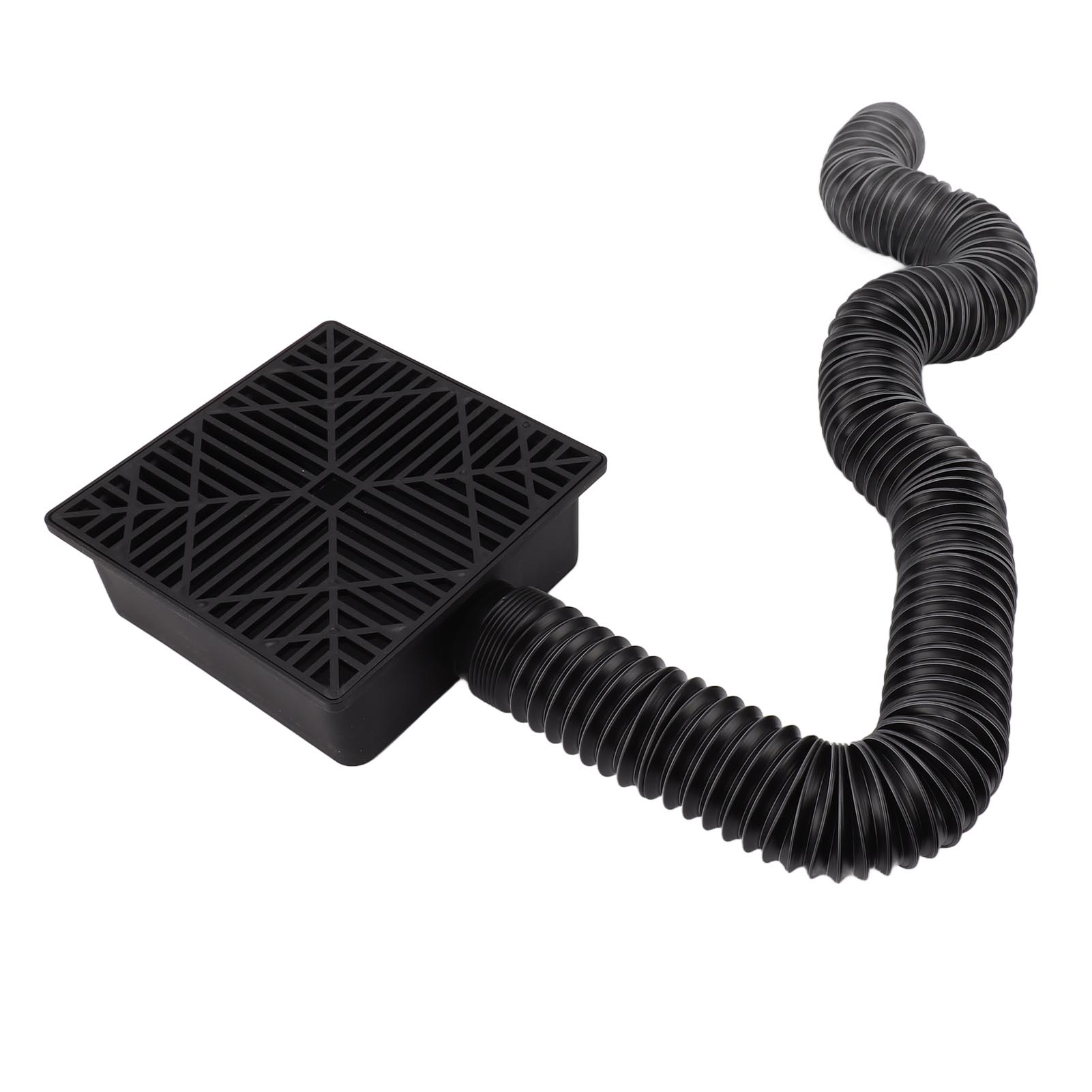 

Black Gutter Downspout Extensions Catch Basin Low Profile Downspout Extender Catch Basin Downspout Extension