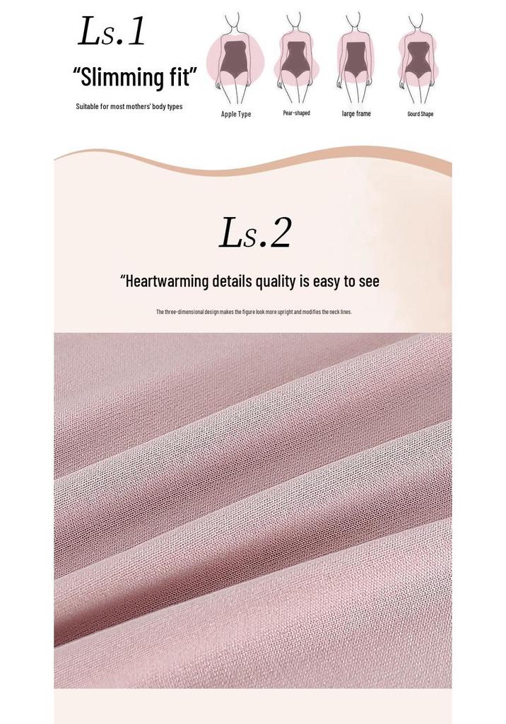 New 2026 Spring Style Stand Collar Long-Sleeved Top for Middle-Aged Women – Fashionable and High-End Feel