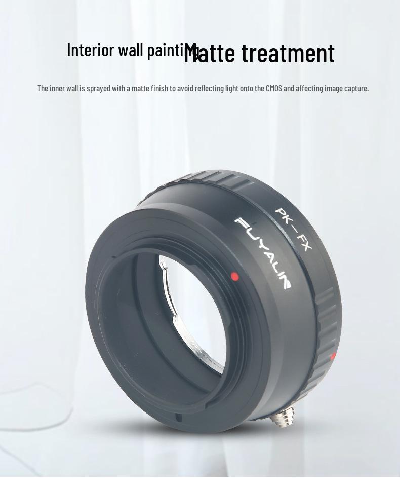 PK-FX Lens Adapter for Pentax PK Lenses To Fujifilm XT1 XT2 X-T20 Mirrorless Cameras
