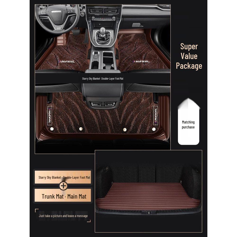 Floor Mats for Great Wall 3rd Gen Haval H6, H2, H5, M6, F7, Big Dog, Chitu, Mythical Beast - Fully Enclosed