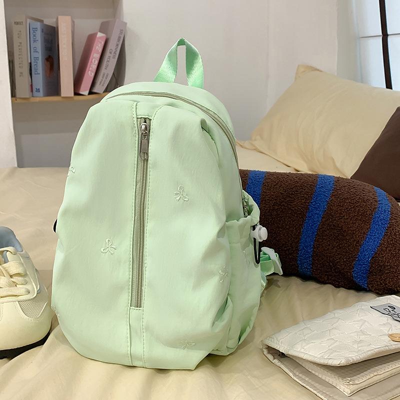 Simple Small Backpack for Girls High School and College Students