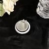 Magnetic Mobile Phone Airbag Bracket Glass Mirror Sticker Magsafe Flower Love Bow Rhinestone Portable Makeup
