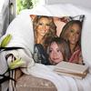 Mariah Carey American Singer Pillow Cover Fashion Pillow Case Square Cushion Cover Pillowcases For Office Car Home Decorative