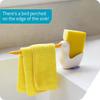 PELEG DESIGN Pelix Cloth & Sponge Holder, Pelican, for Sinks, Convenient Storage, Suction Cup, Kitchen Towel, 91757