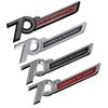 3d ABS Chrome Black Logo 70th Anniversary Emblem Car Fender Sticker 70th Anniversary Badge Sticker Accessories