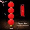 Waterproof Foldable Red Lantern String