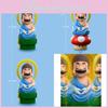 Bros Mario Super Buddha Water Pipe Figure Toy Cartoon Game Ornament Collection