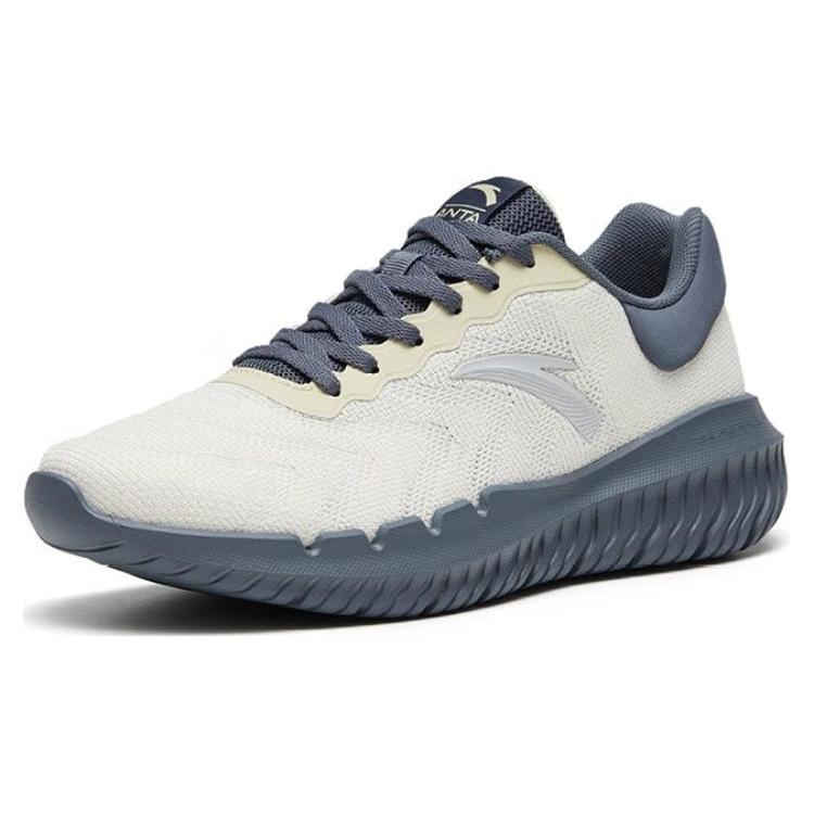 Anta Variety Training Collection Slip Resistant Abrasion Resistant Low Top Training Shoes Men's Concrete Gray 112327792-2