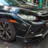 For Honda Civic X FC FK 10th Gen 2016 2017 2018 2019 2020 2021 Car Front Spoiler Splitter Lip Body Decoration Modification Kit