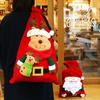 Velká vánoční dárková taška Vánoční dekorace Štědrý den Santa Claus Sněhulák Cukroví Dárky pro děti