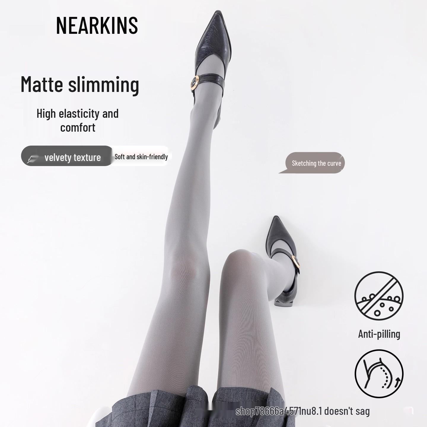 

Women s Autumn Velvet Pantyhose: Thin, Anti-Hook, High-End Gray Silk Stockings, Black Slimming Dance Leggings. Natural Skin