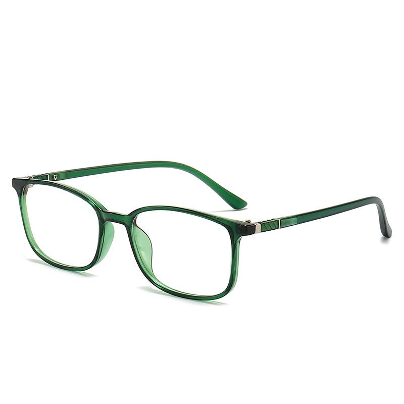2305 Xiaohongshu Same Frame Glasses Men And Women Han Chao Square Frame Small Frame With Degree Anti-Blue Myopia Glasses