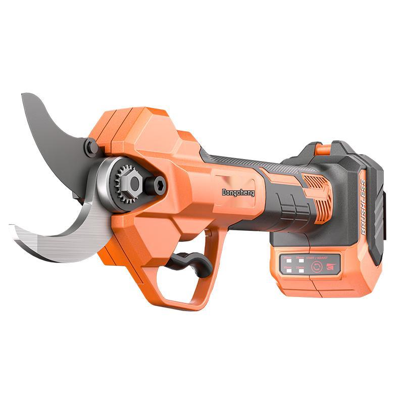Беспроводные бесщеточные секаторы Dongcheng 20V, штекер CN (адаптер в комплекте)