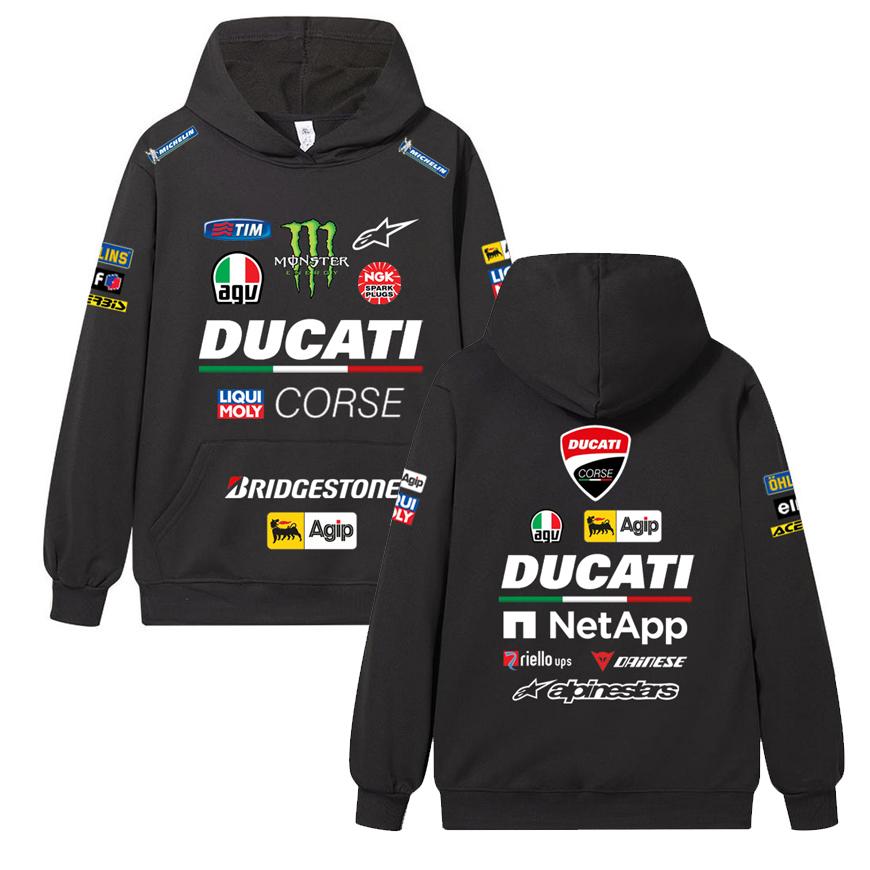 Red Bull Vestapan Team Uniform, DUCATI F1 Racing Suit,Spring and Autumn Hoodie XS