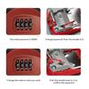 1PC Lock Key Storage Box Montaggio a parete Lock Box esterno per chiavi di casa Key Safe con serratura a combinazione Capacità 5 chiavi