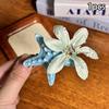 Y2K Blue Starfish Hairpin Summer Beach Vacation Hair Clip  Sweet Bangs Clip Girls Women Hair Accessories