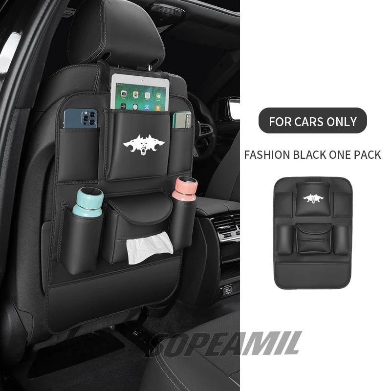 

Car Rear Seat Anti-Wear Anti-kick Pad Seat Back Storage Bag For Tesla Cybertruck Beast Roadster Model 3 Model Y Model S Model X чёрный