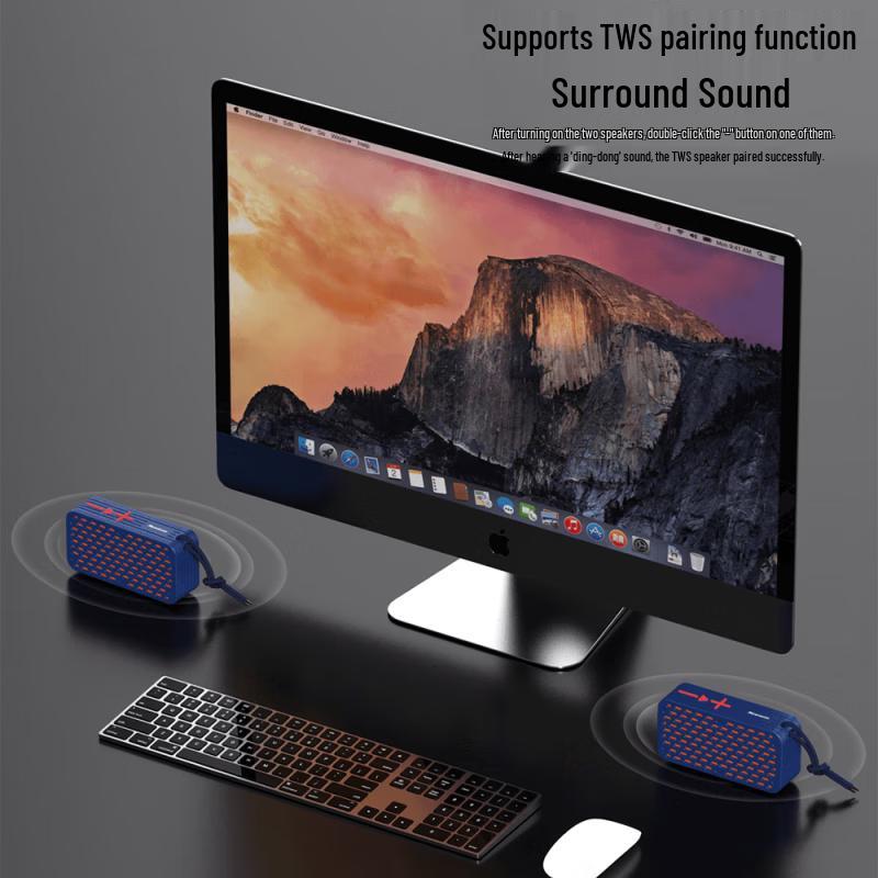 Newmine BT36 Portable Wireless Speaker CN plug (adapter included)