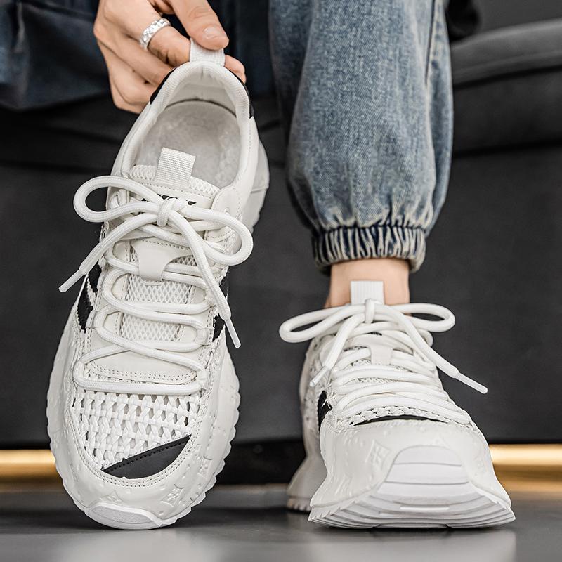 2026 Nuove Scarpe da Ginnastica alla Moda Versatili Comode Leggere Basse Traspiranti Casual con Suola Morbida da Uomo