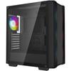 PC-kabinett - DEEPCOOL - CC560 ARGB V2 (Noir) - Mellomtårn - ATX-format - Optimalisert luftstrøm