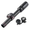 Variable Zoom Short Rifle Scope for Includes 20mm High Mount Ring T-EAGLE 1.5-5x20 Airsoft,