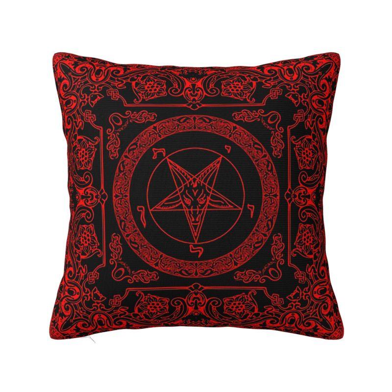 Custom Lucky Charm Viking Compass Vegvisir Cushion Cover Xcm Vikings Valhalla Velvet Luxury Pillow Case Home Decoration