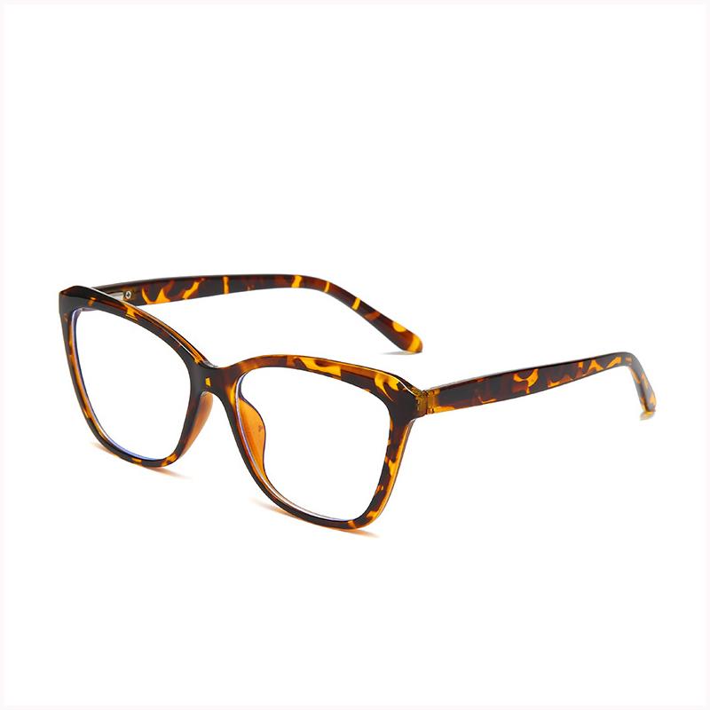 Anti-Blue Light Glasses High Quality Cat Eye Eyewear Women Men Leisure Eyeglasses Blue Light Blocking Man Lady Computer Eyeglas